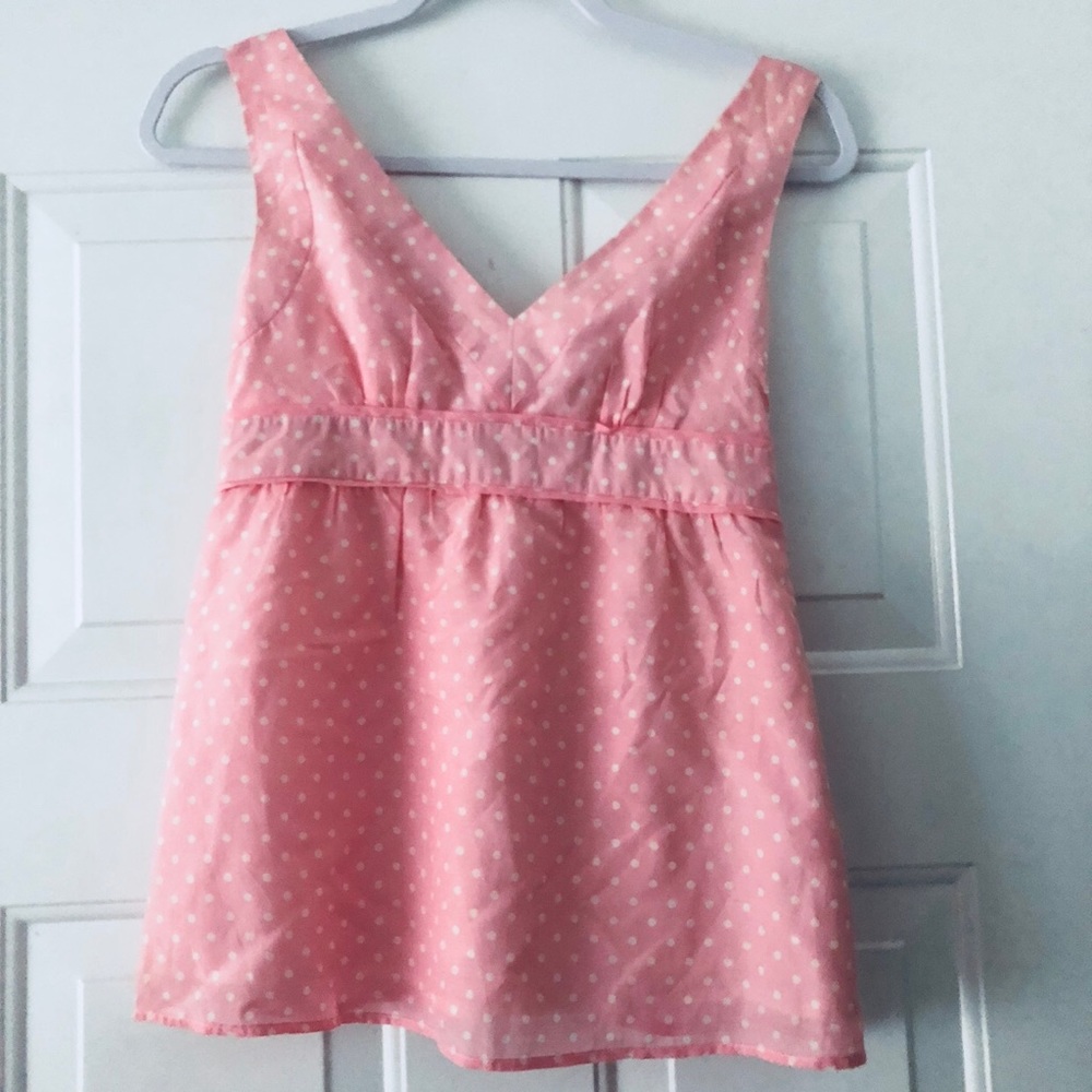 Lilly Pulitzer Shirt Jessie Polka Dot Iced Top